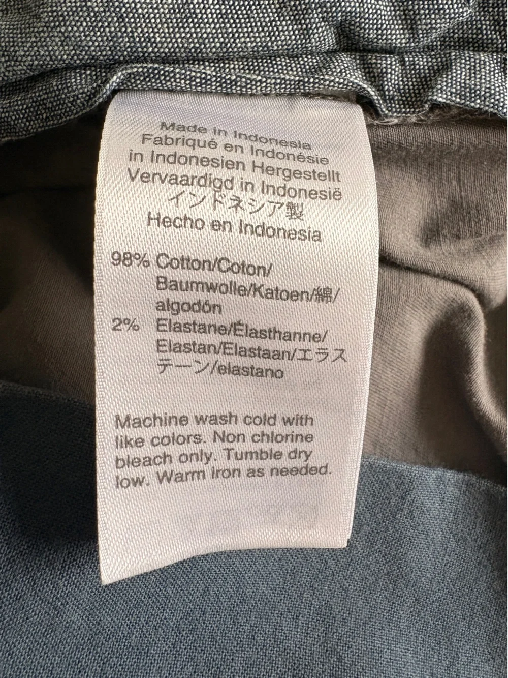 J. Crew Men's Stretch Chino Shorts in Spokane Grey (32 waist, 9” inseam)